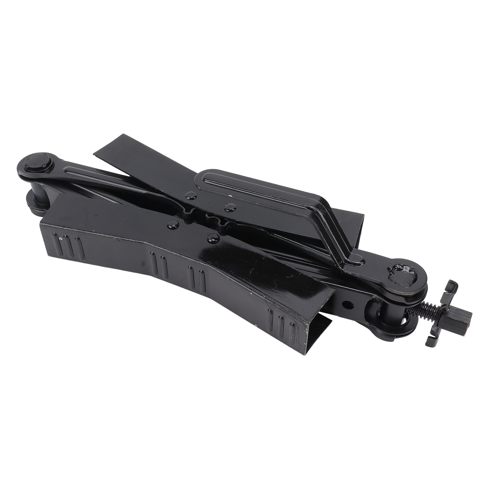 3-teiliges Schwarzes Wohnmobil-radstabilisator-set Mit Schraubenschlüssel, X-förmigem, Korrosionsbeständigem Radkeil Zum Hebeln
