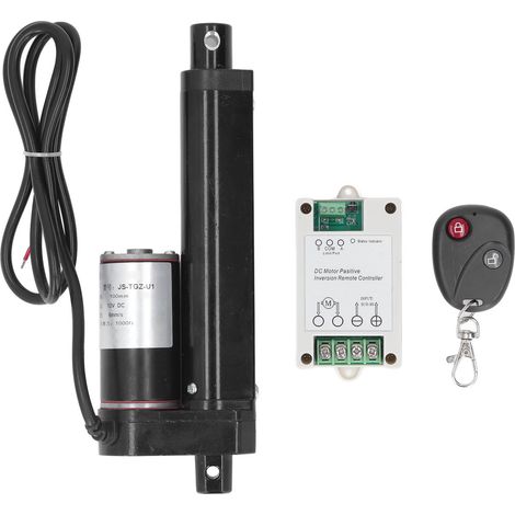 Elektrischer Linearantrieb, 100 Mm Hub, 1000 N, 24 V, Für Maschinen Und Anlagen, Mit Steuerung Und Fernbedienung