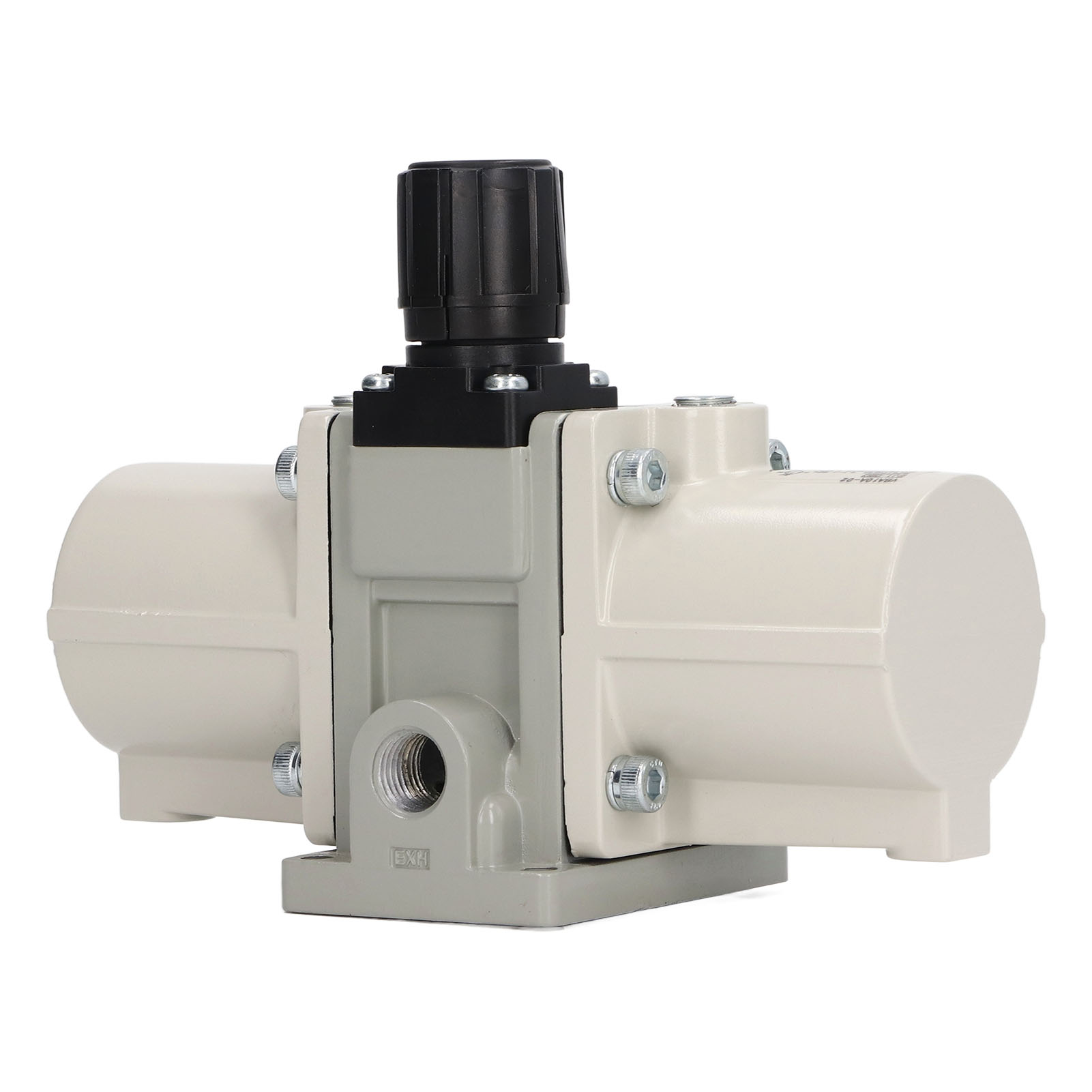Pneumatisches Boost-ventil Mit Manometer Und Schalldämpfer, Smc-typ, Druckluft-druckerhöhungsventil