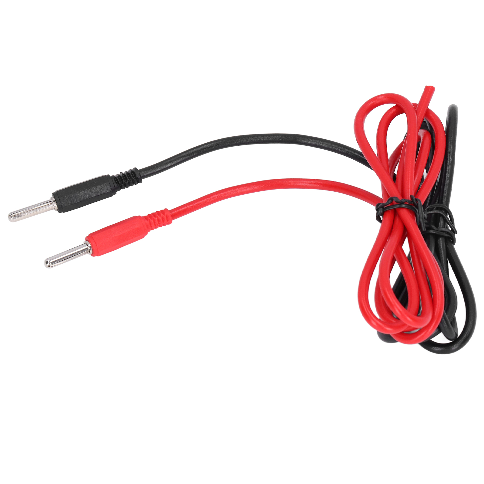 1 Satz Messleitungen Mit Messing-pvc-bananensteckern (stecker Auf Stecker) Für Autobatterien, 4 Mm