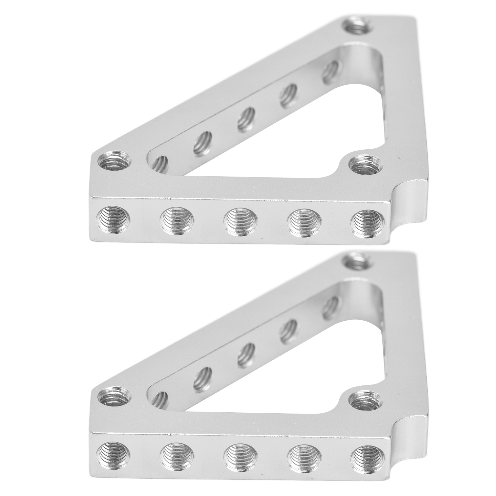 2 Stück Dreieck-stützwinkel, Aluminium-eckverbinder Für Verbindungen Von 43 Mm X 43 Mm