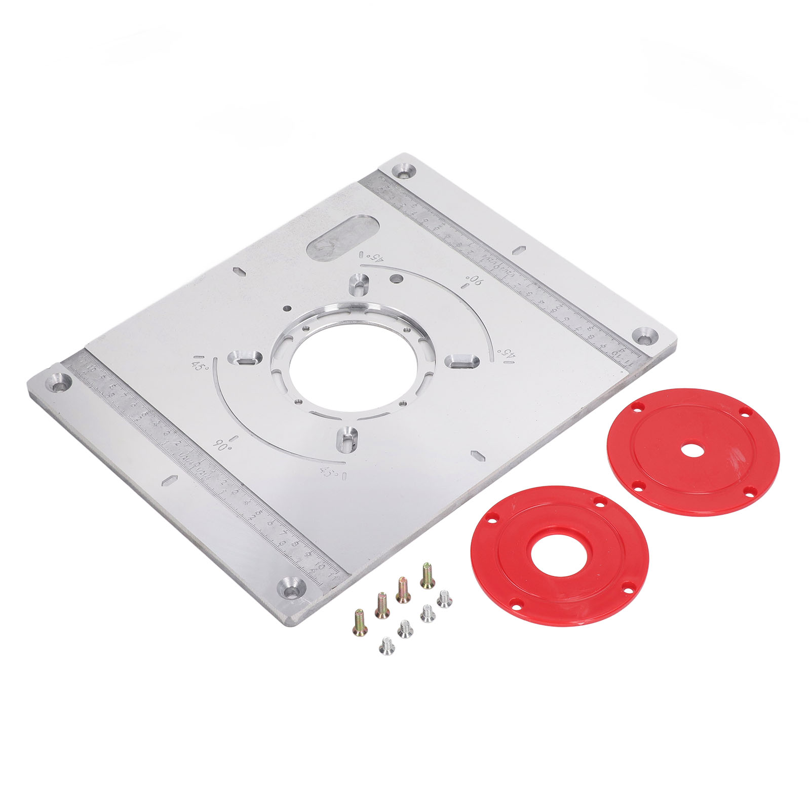 Frästisch-einlegeplatte Aus Aluminiumlegierung, Multifunktionale Werkbankplatte Für Fräsmaschinen Und Graviermaschinen