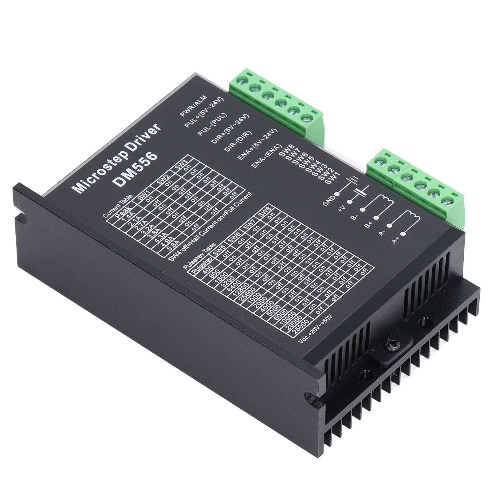 Digitaler Mikroschritttreiber Für 57 86 Nema23 Nema34 Schrittmotorsteuerung 2-phasig 5,6 A Dm556