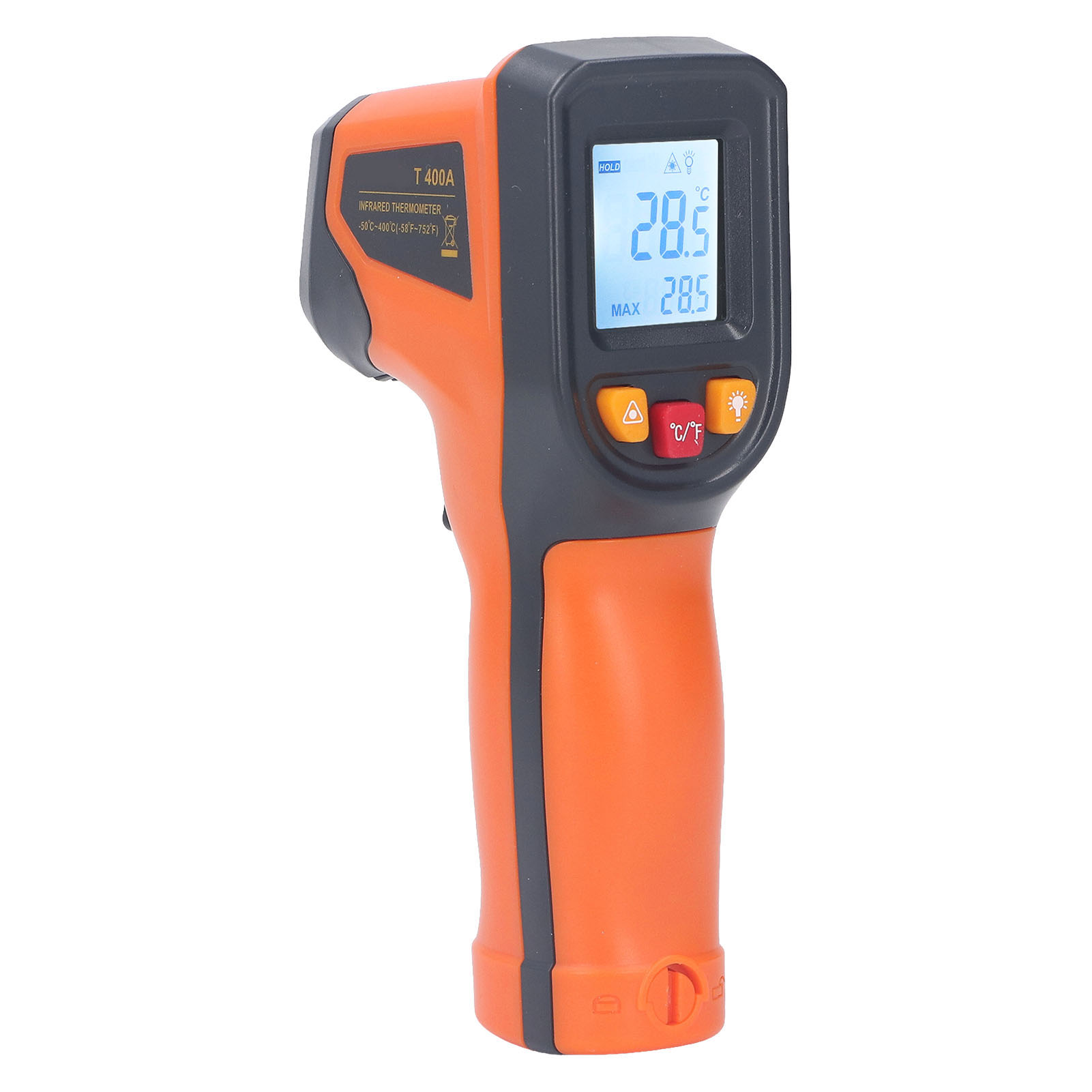 Infrarot-thermometer Mit Digitaler Anzeige, Handthermometer Für Industrielle Anwendungen, Messbereich -50-400 Grad