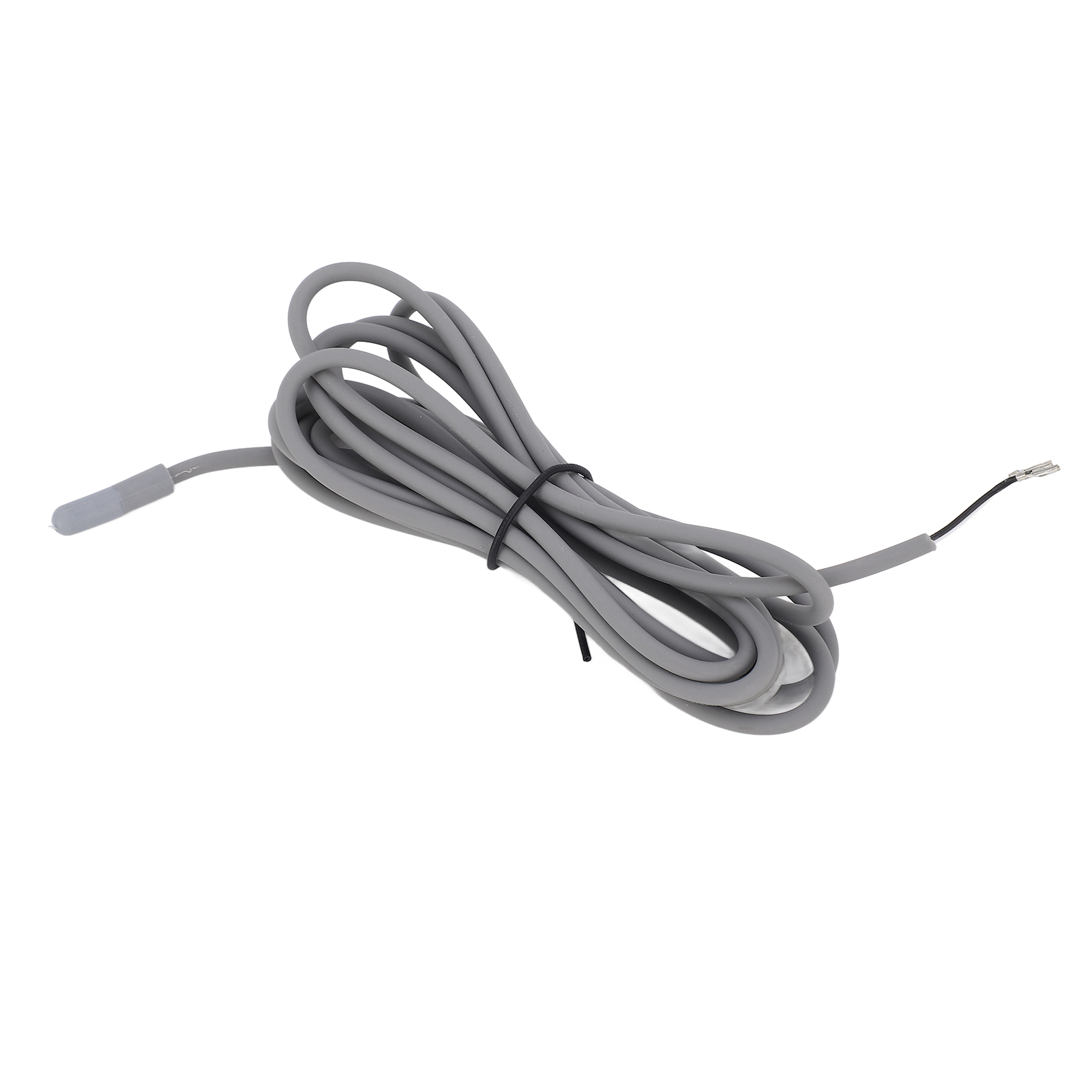 10k Temperaturfühler, Wasserdichter Thermostatfühler Aus Edelstahl, 2 Meter Kabel, Messbereich: -10 Bis 100 °c