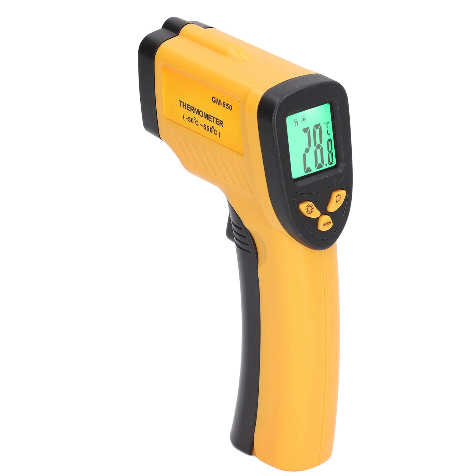 Industrielles Infrarot-thermometer, Berührungsloses Handthermometer –50 Bis 550 Grad Celsius
