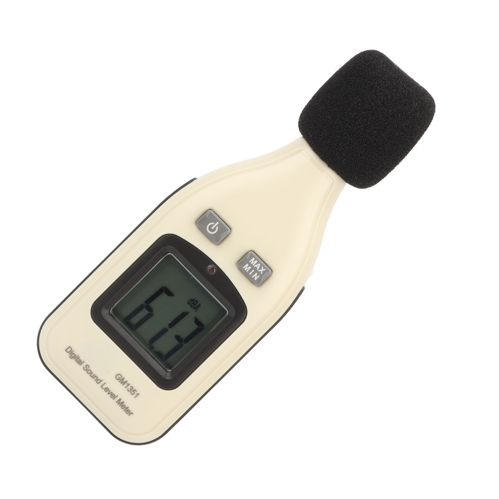 Dezibelmesser, Messbereich 30 Bis 130 Db, Genauigkeit 0,1 Db, Hintergrundbeleuchtetes Lcd-display, Tragbarer Schallpegelmesser