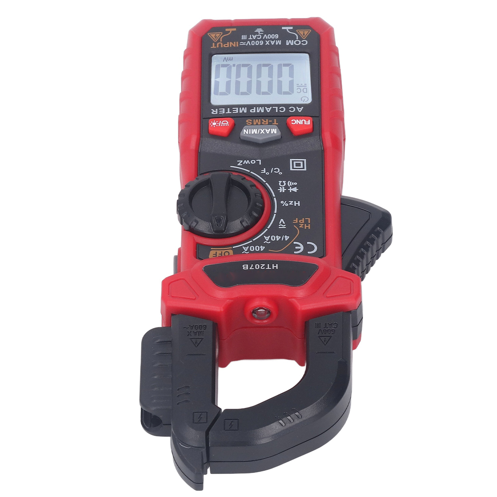 Lcd-strom-, Spannungs- Und Widerstandszangen-voltmeter, Amperemeter, Led-taschenlampe, Ac/dc-elektro-digitalmultimeter, Zangenmessgerät