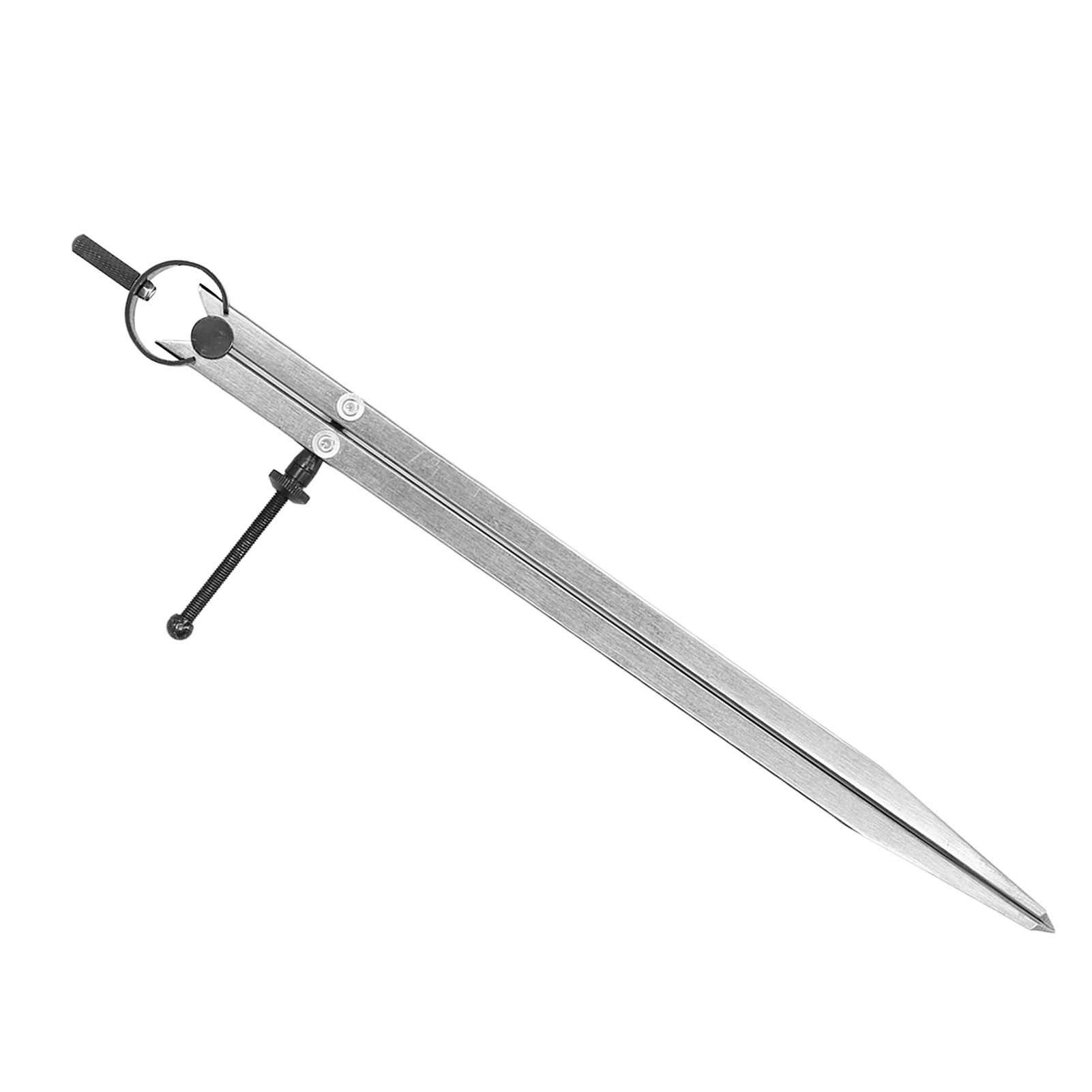 Verstellbarer Flügelzirkel Mit Federmutter Zum Anreißen Und Markieren Von Leder, 300 Mm