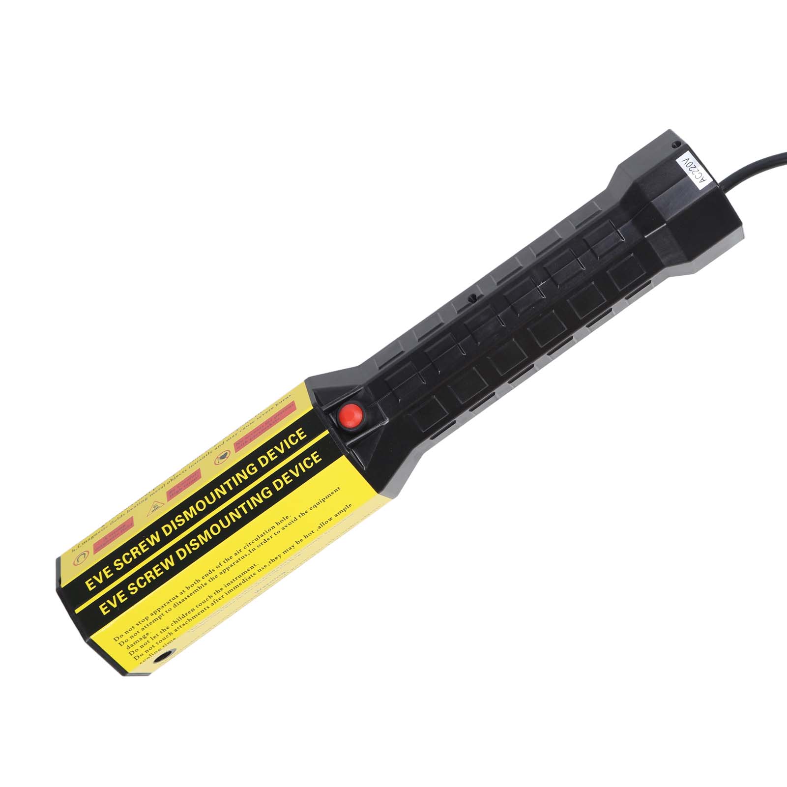 Magnetisches Induktionsheizgerät, Handgeführt, Led-flammenlos, Mit 8 Heizspulen Zum Schraubenlösen, 1200 W, Eu-stecker, 220 V, 5 A