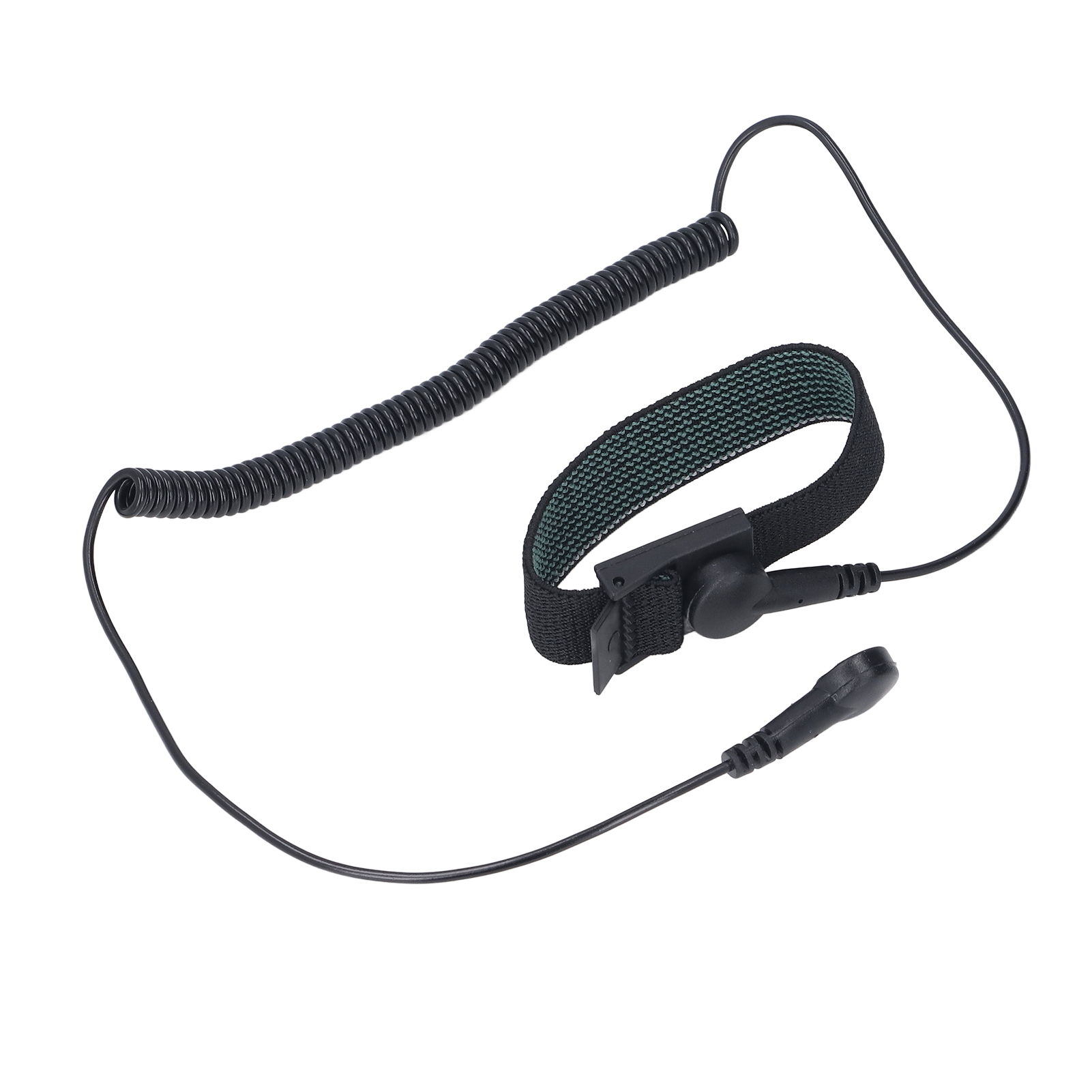 Antistatisches Armband, Wiederverwendbares Esd-armband Mit Erdungskabel, Ausziehbarem Kabel, Schwarz