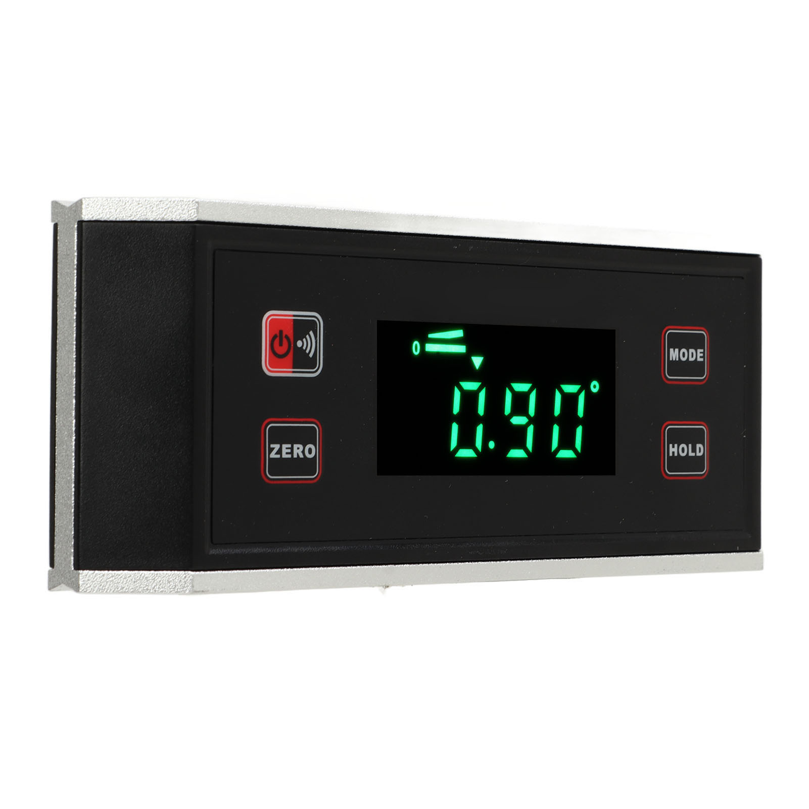 Digitaler Winkelmesser Mit V-nut, Magnetfuß, Wasserdichtem Lcd-bildschirm Und Hintergrundbeleuchtung, Neigungsmesser Und Winkelmesser Für Dekorationszwecke