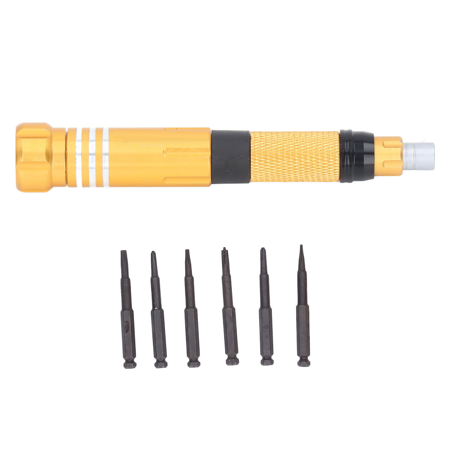 Reparaturschraubendreher-set, Multifunktionaler Magnetischer Stiftschraubendreher Mit 6 Bits Bt8927a