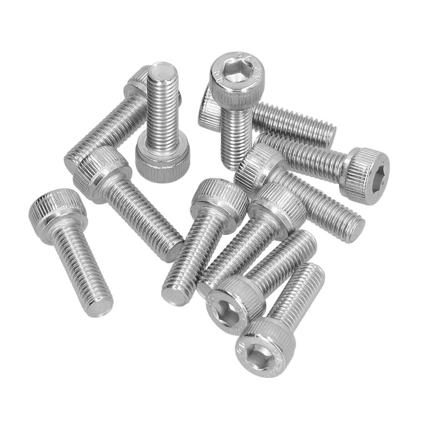 30-teiliges Set Mit Innensechskantschrauben M5 A2-70 Für Metallverbindungen Zur Wartung Und Reparatur (m5x16)