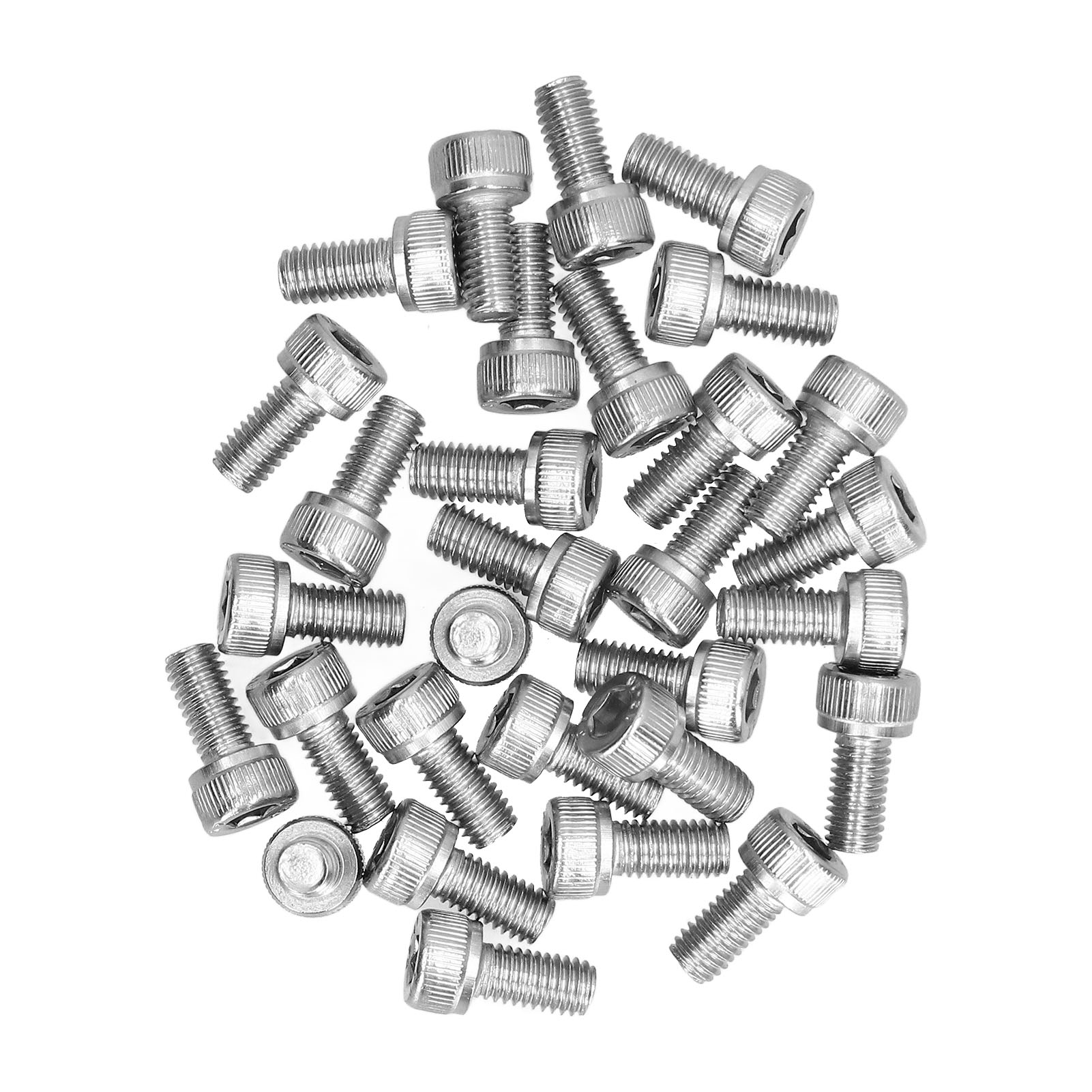 30-teiliges Set Mit Innensechskantschrauben M5 A2-70 Für Metallverbindungen Zur Wartung Und Reparatur (m5x10)