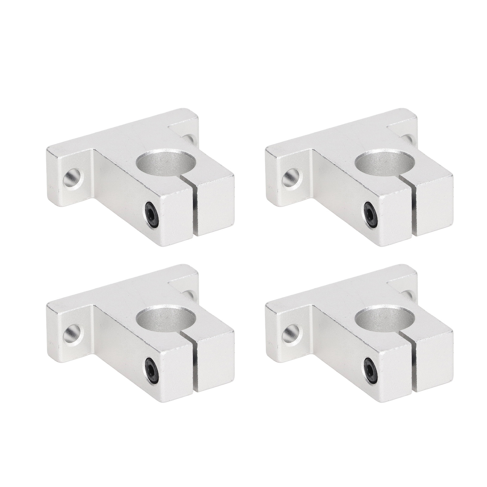 Stück Schienenführungshalterung Aus Aluminiumlegierung Für Linearbewegungen, 16-mm-gelenkwelle, Halterung Für Elektronische Geräte
