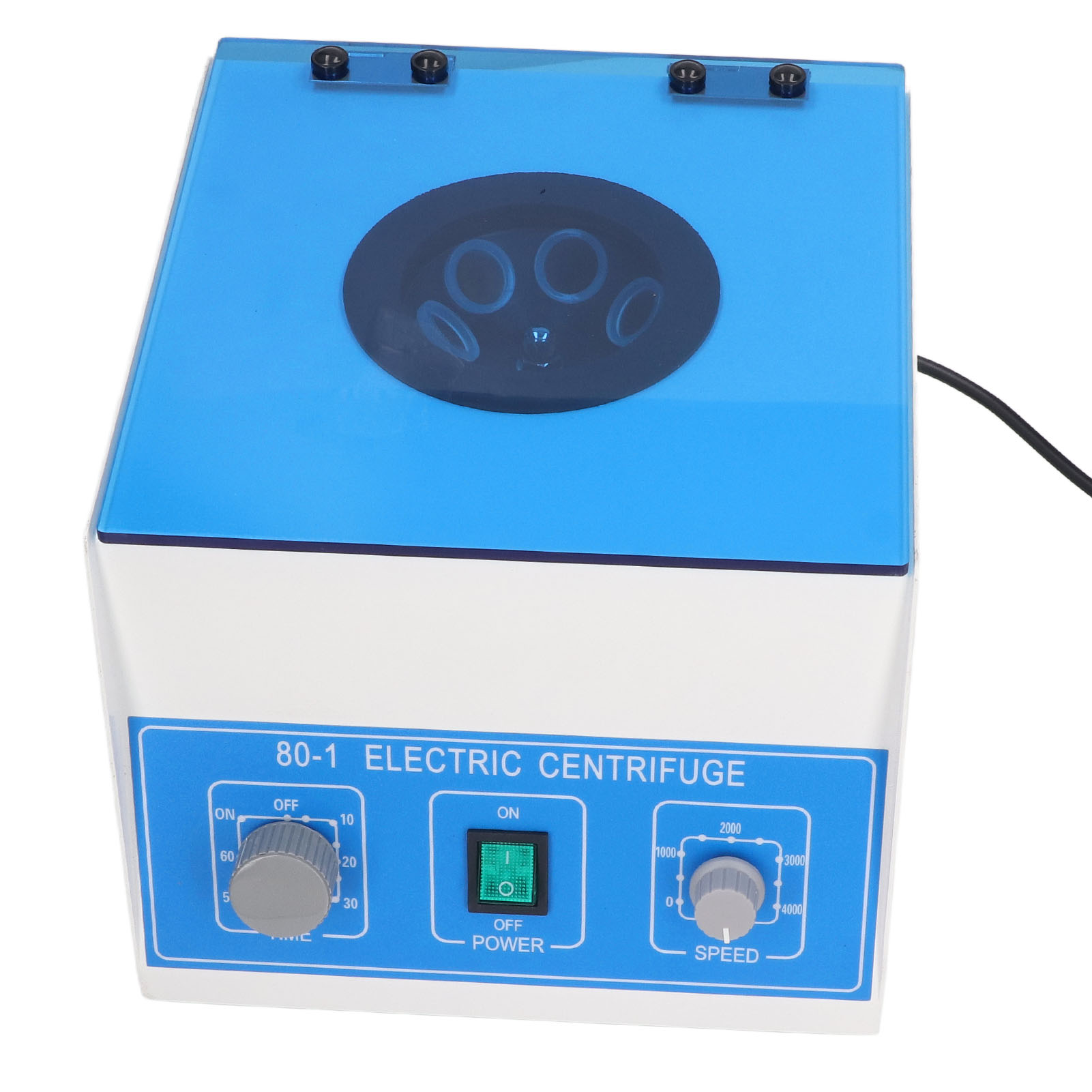 Elektrische Tischzentrifuge Mit Timer, 6 X 20 Ml, 4000 U/min, Drehzahlregelung, Eu-stecker, 220 V