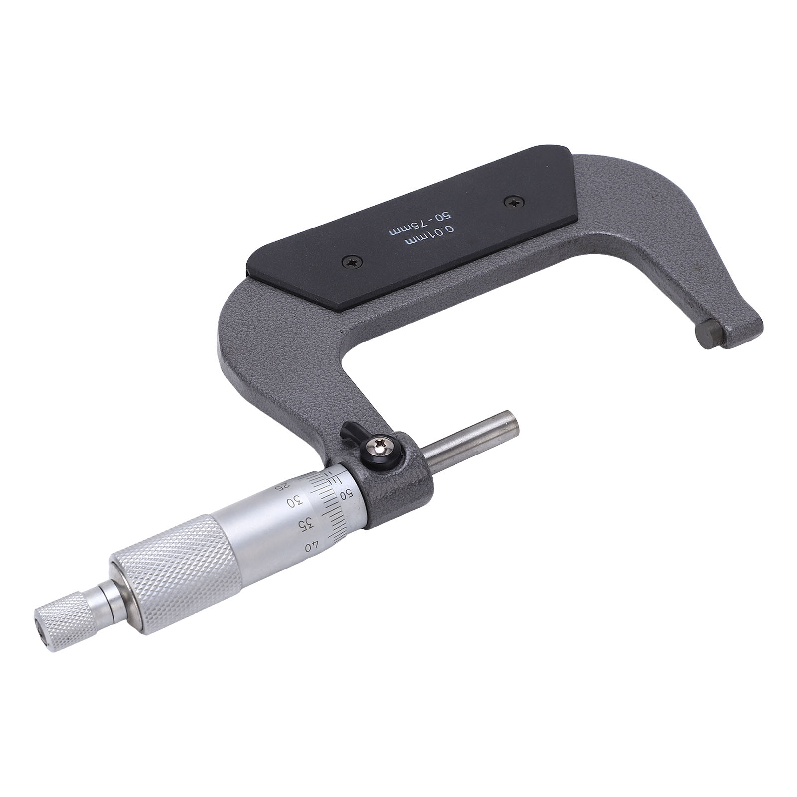 Mikrometergenaue Messung Von Stabilen Legierungsoberflächen, Tragbarer Mikrometer-messschieber, Dickenmessgerät 50-75/0,01 Mm