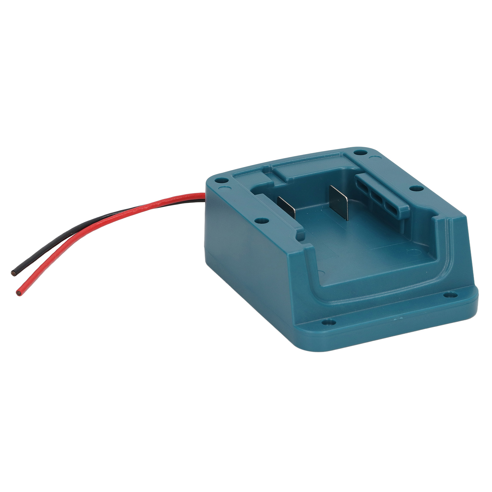 Akkuadapter Aus Abs Mit Einfacher Verkabelung, Festem Stromanschluss Und 30-a-sicherung Für Rc-autos Und Roboter (14,4–20 V)