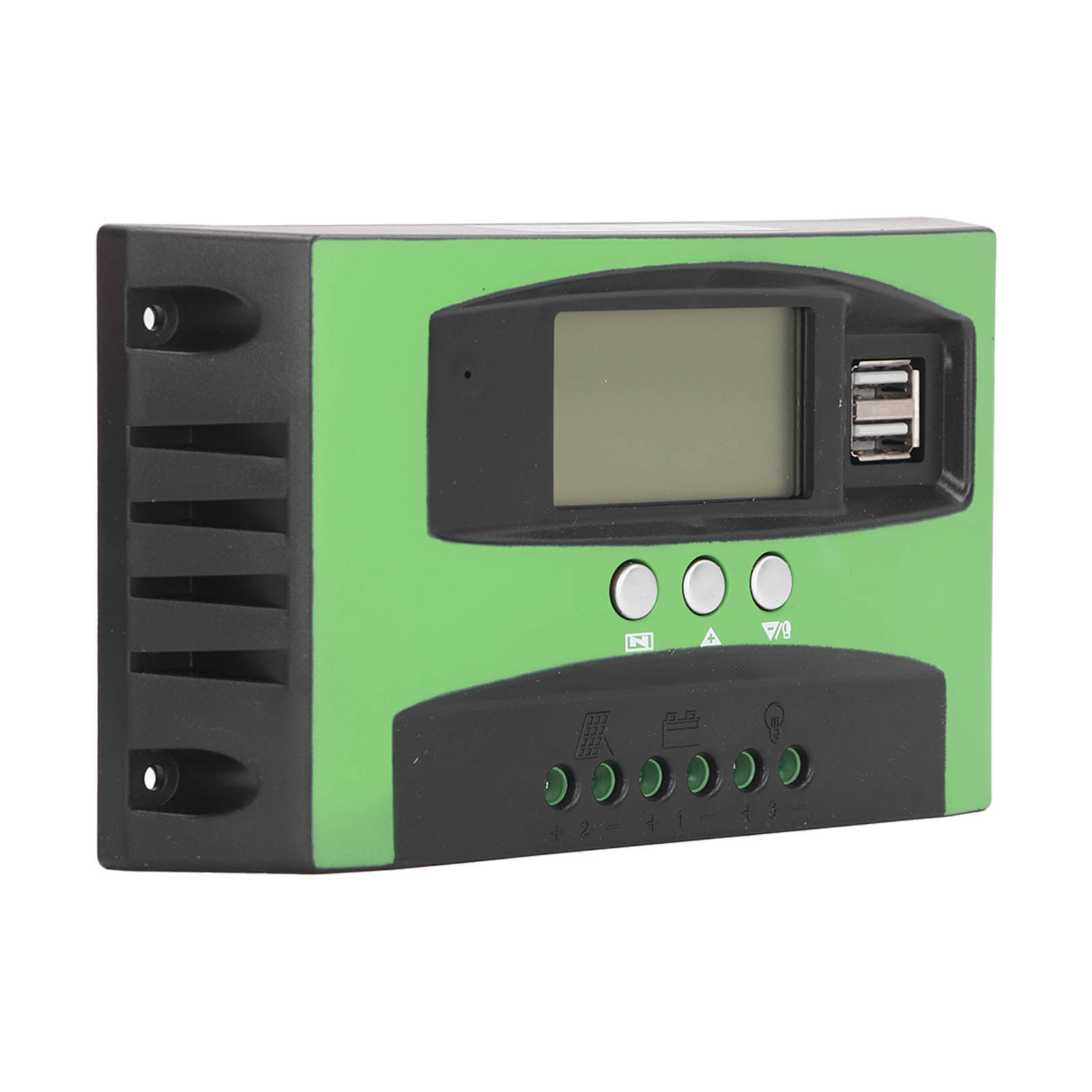 Solar-laderegler Mit Lcd-anzeige Für Photovoltaik-solarmodule, Intelligenter Regler 12 V/24 V, 50 A