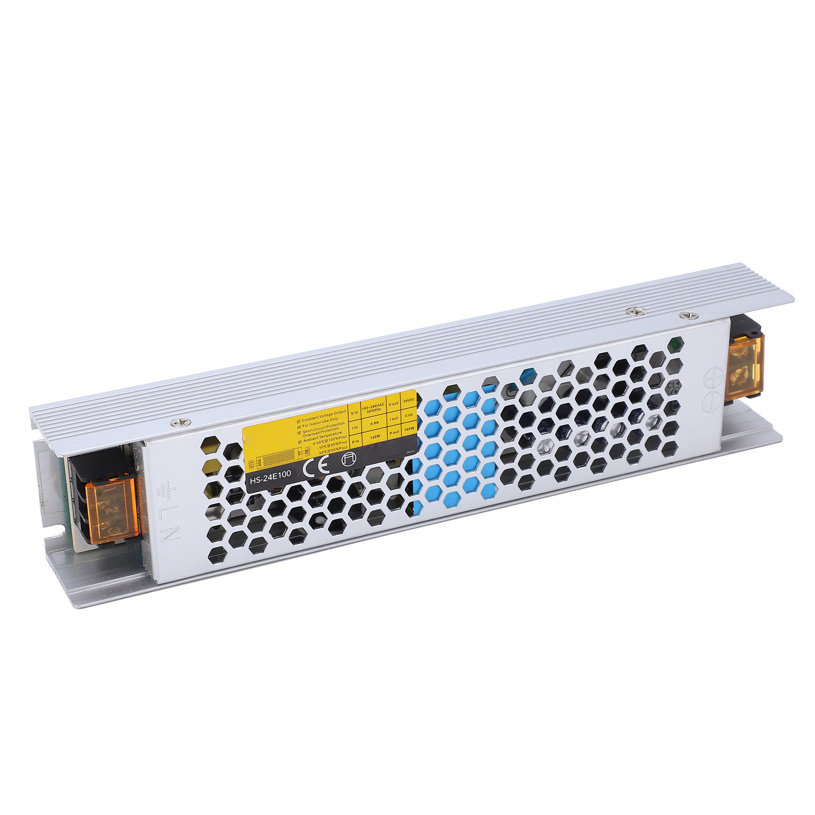 Led-netzteil Mit Stromsparendem Ausgang, Kurzschlussschutz, Led-transformator, Ac 185–264 V, 100 W, Dc 24 V, 4,15 A