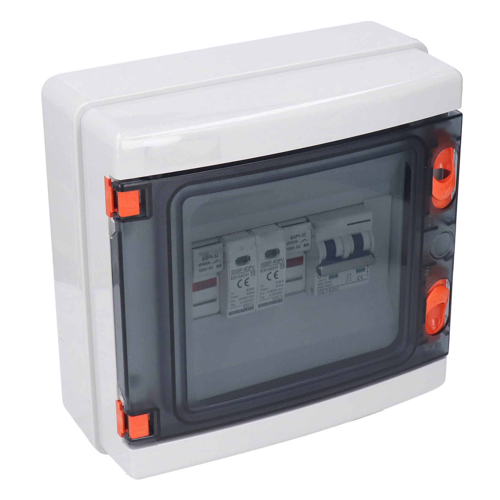 Dc1000v Pv-kombinationsbox Wasserdicht 1 In 1 Out Solar-kombinationsbox Mit 15a Sicherung 16a Leitungsschutzschalter