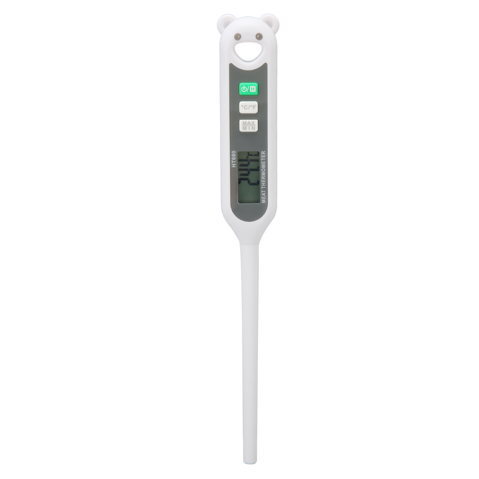 Digitales Fleischthermometer Mit Lcd-bildschirm, Sondentyp, Elektronisches Temperaturmessgerät -50-300 °c Ht690