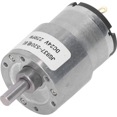 Selbsthemmender Schneckengetriebemotor Mit Hoher Torsion, Messingspule, Drehzahlreduzierung, Gleichstrom-getriebemotor, 24 V, 45 U/min