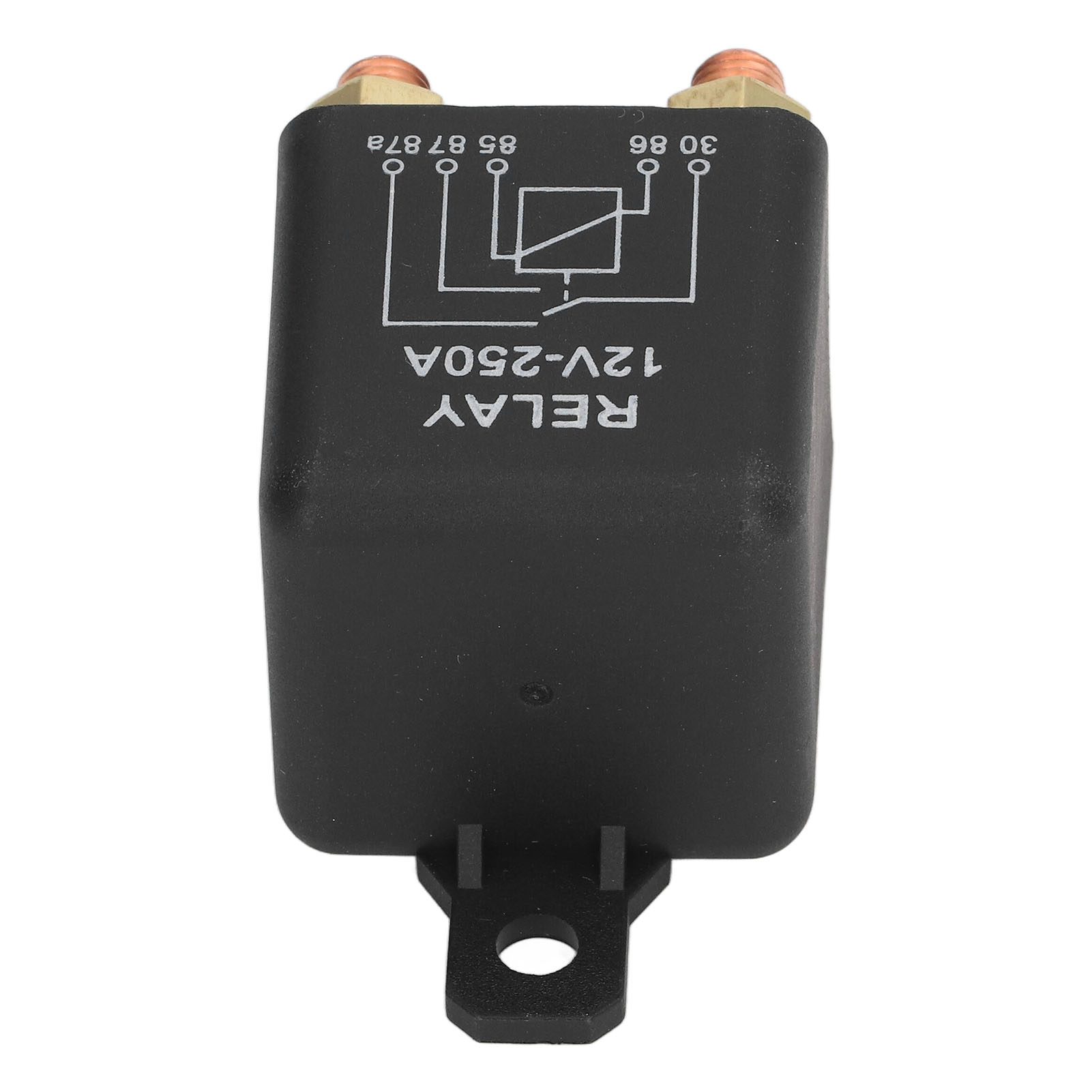 Anlasserrelais, 5-polig, 250 A, Edelstahl/messing, Normalerweise Offen, Für Rasenmäher, 12 V Dc