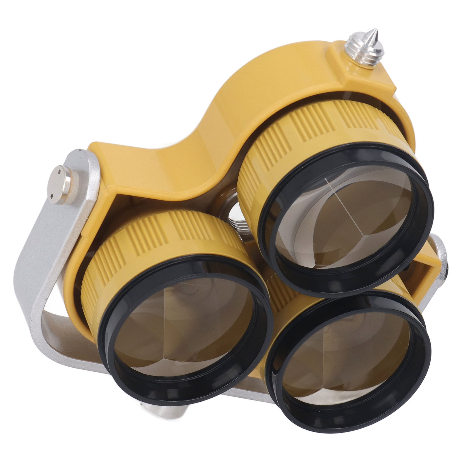 Dreifachprisma 64 Mm Effektiver Durchmesser 0 Mm Oder -30 Mm Offset Optisches Glas 64 Licht Totalstation Vermessungsprisma