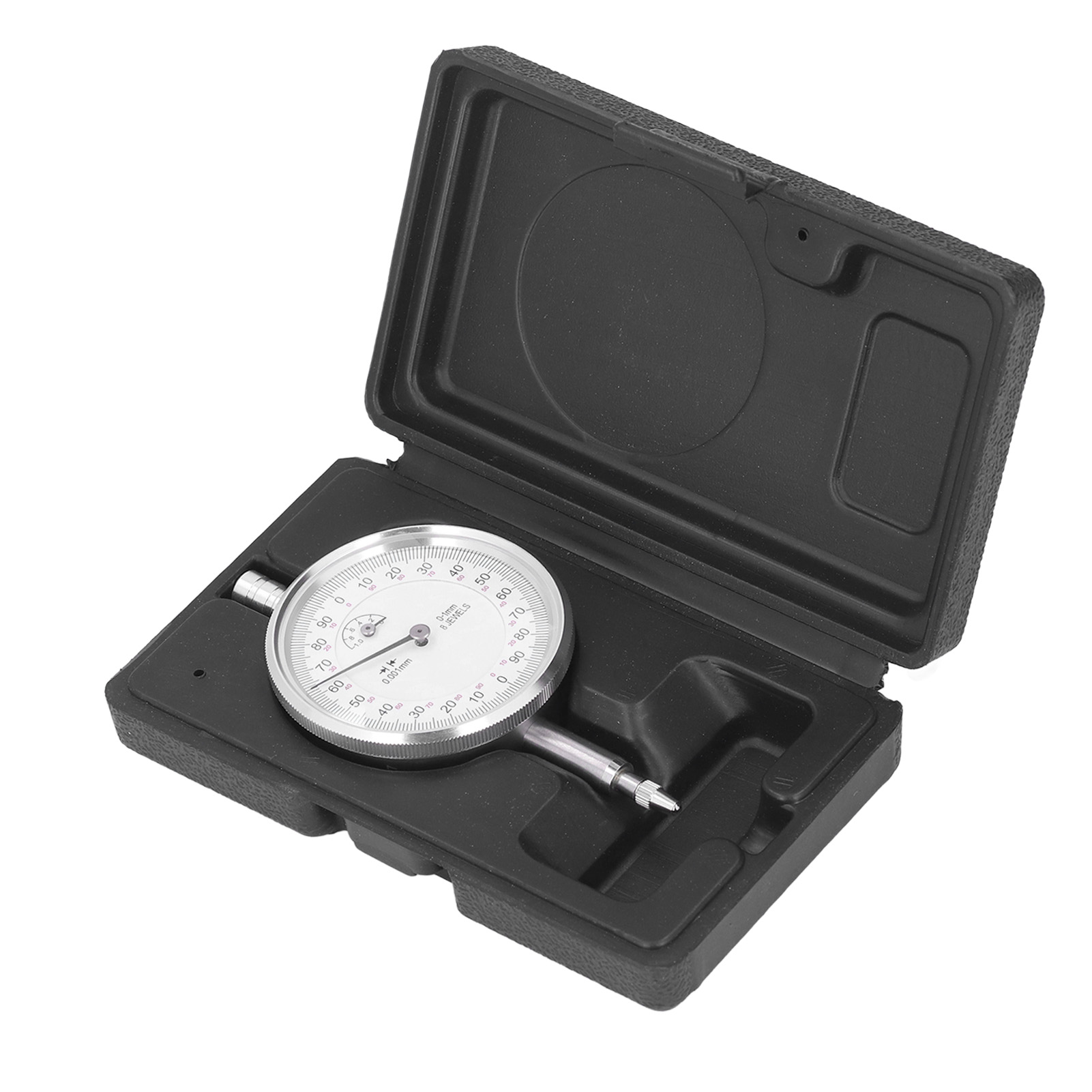 Messuhr 0–1 Mm, Messbereich 0,001 Mm, Genauigkeit 0,001 Mm, Aus Aluminiumlegierung, Messwerkzeug