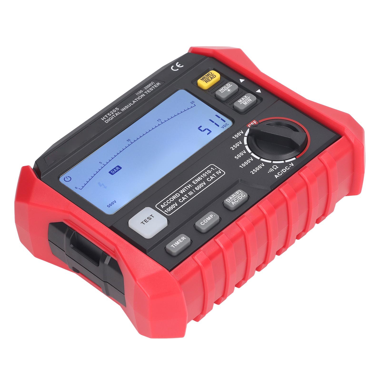 Isolationswiderstandsmessgerät, Erdungswiderstandsmessgerät, Megohm-prüfgerät, Ohm-meter