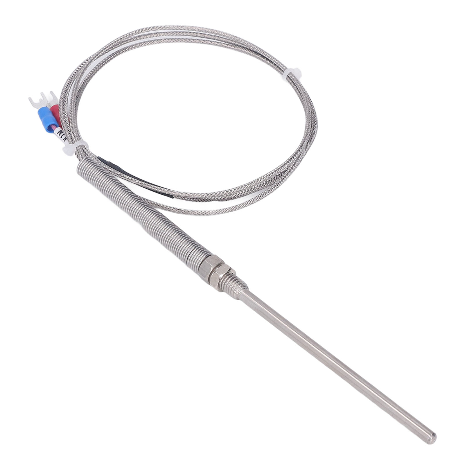 Thermoelement-sonde Typ K, Temperaturfühler, Messgerät, Edelstahl 304, M8-gewinde, 2 Meter