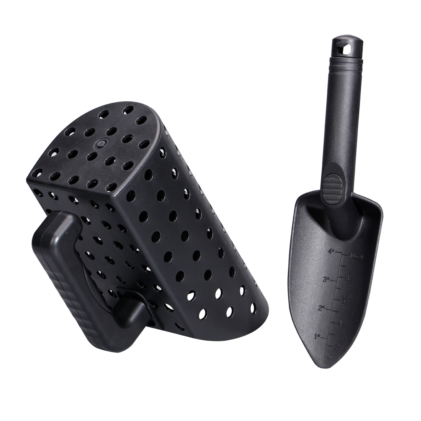 Metallsuch-sandschaufel-set, Tragbar, Ergonomisch, Robust, Aus Abs-kunststoff, Bestehend Aus Schaufel Und Kelle Für Die Schatzsuche