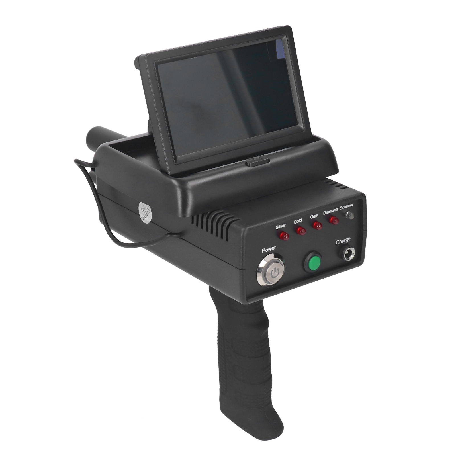 Metalldetektor Mit Extrem Großer Reichweite, 3d-technologie, Hoher Genauigkeit, Klappbarem Display, 100–240 V Wechselstrom, Eu-stecker