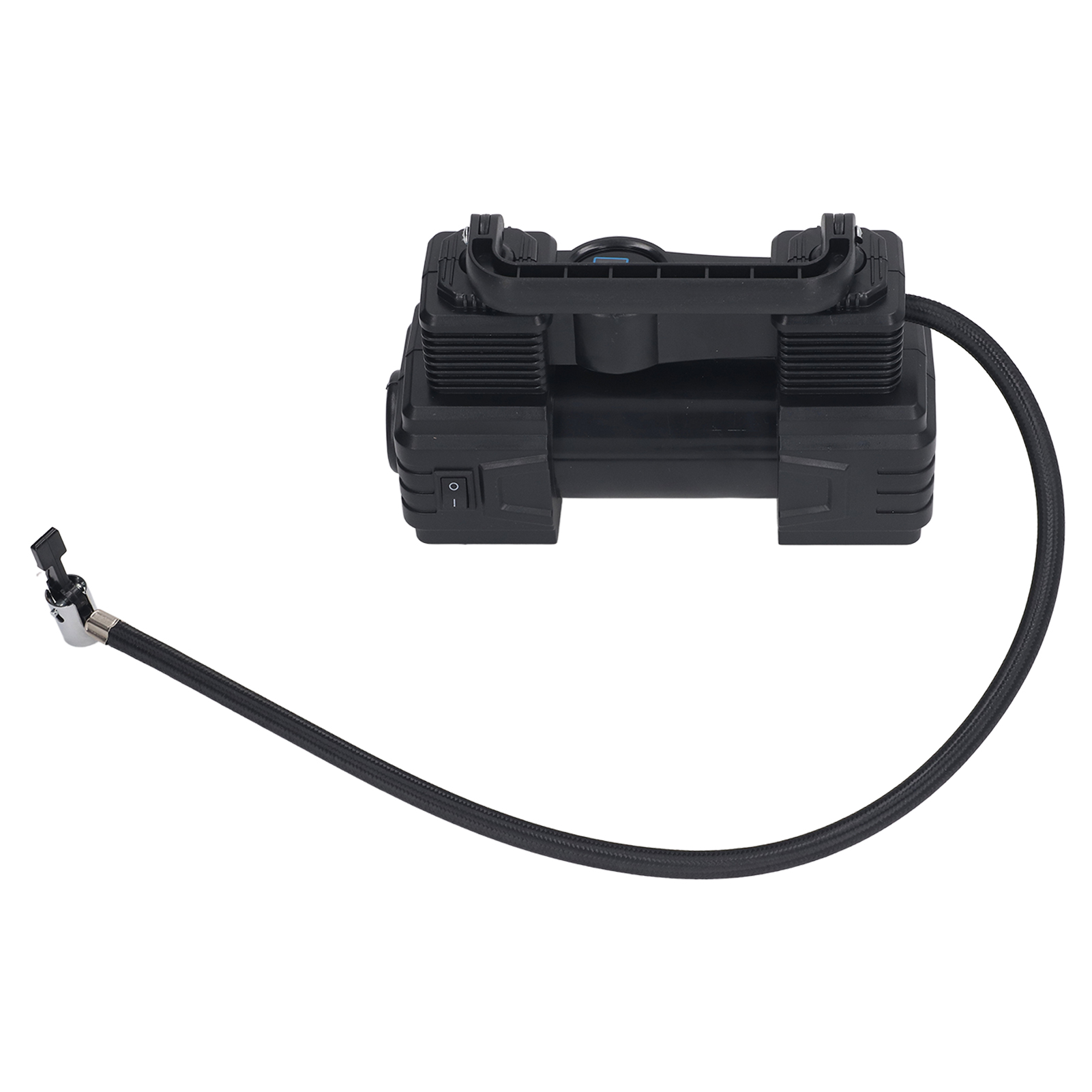 Kabelloser, Tragbarer Doppelzylinder-reifenfüller Mit Led-arbeitsleuchte Für Autos, 12 V, 150 Psi