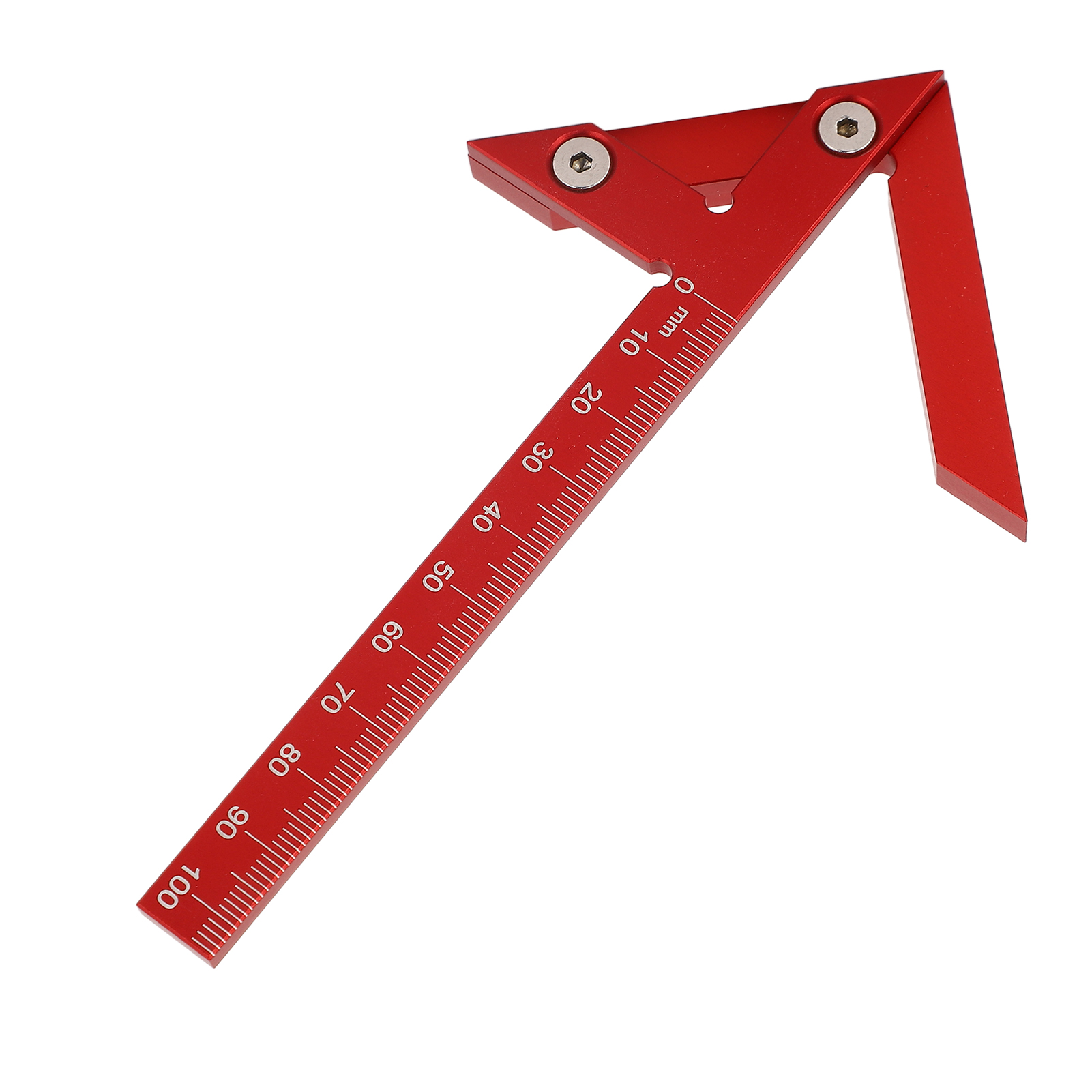 Zentrierlehre 105 Mm 45° 90° Aluminiumlegierung Mess- Und Anreißwerkzeug Für Die Holzbearbeitung