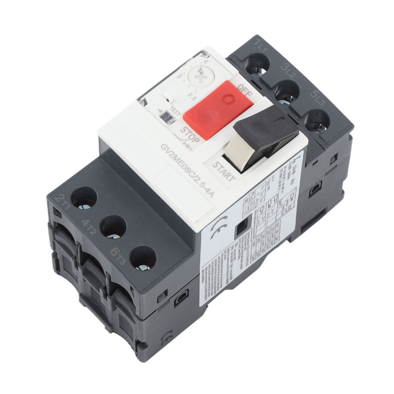 Motorschutzschalter Mit Überlast- Und Kurzschlussschutz, Motorstarter-schutzschalter Ac690v Gv2 Me08c 2,5–4 A