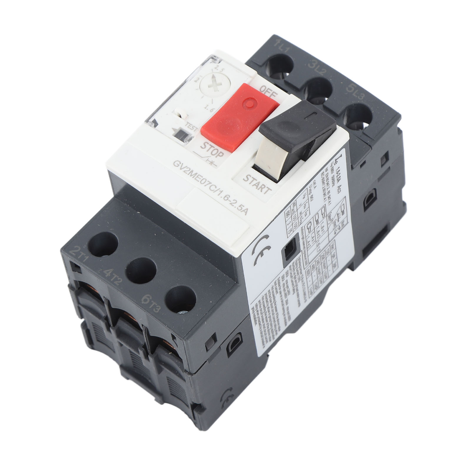 Motorschutzschalter Mit Überlast- Und Kurzschlussschutz, Motorstarter-schutzschalter Ac690v Gv2 Me07c 1,6-2,5a