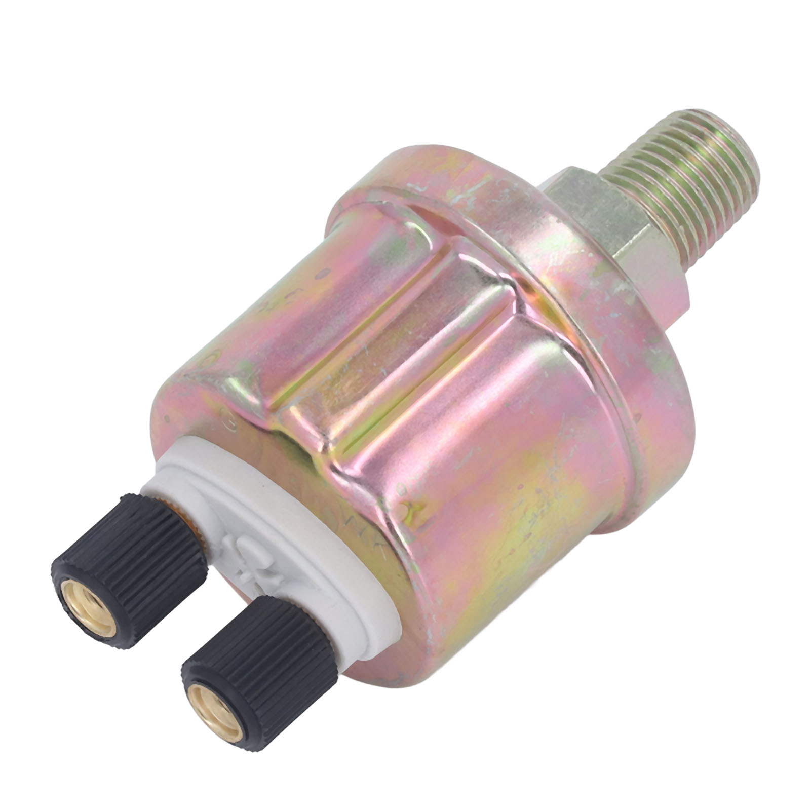 Öldrucksensor 1/4 Npt 0 Bis 10 Bar Motoröldruckwandler Für Vdo Dieselgeneratoren, Glänzender Doppelkopf