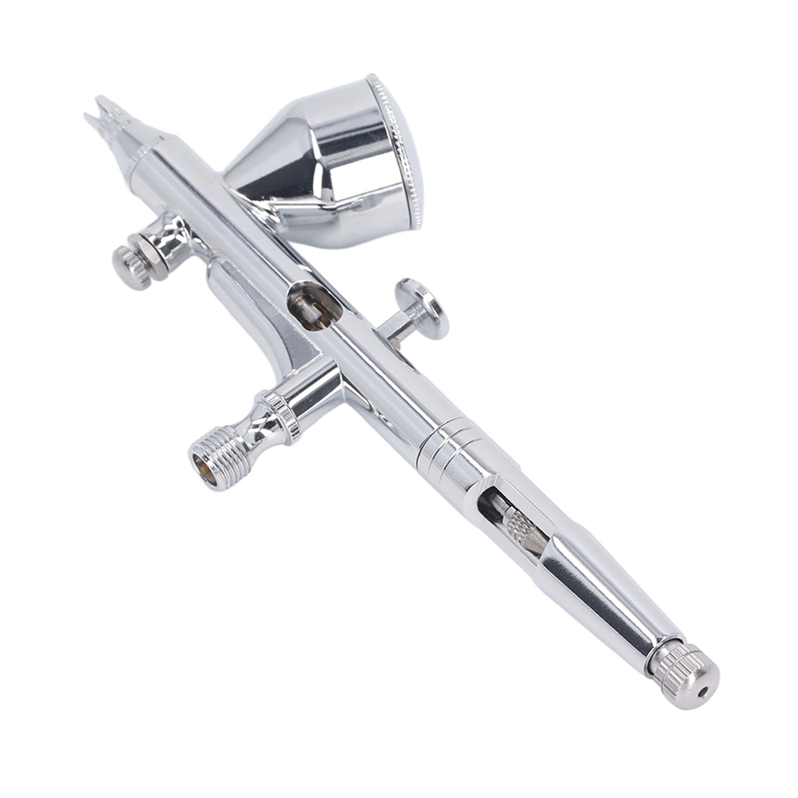 Airbrush-set Aus Edelstahl, Multifunktionales Spritzpistolen-set Für Kunstwerke, Modellbau Und Diy-projekte
