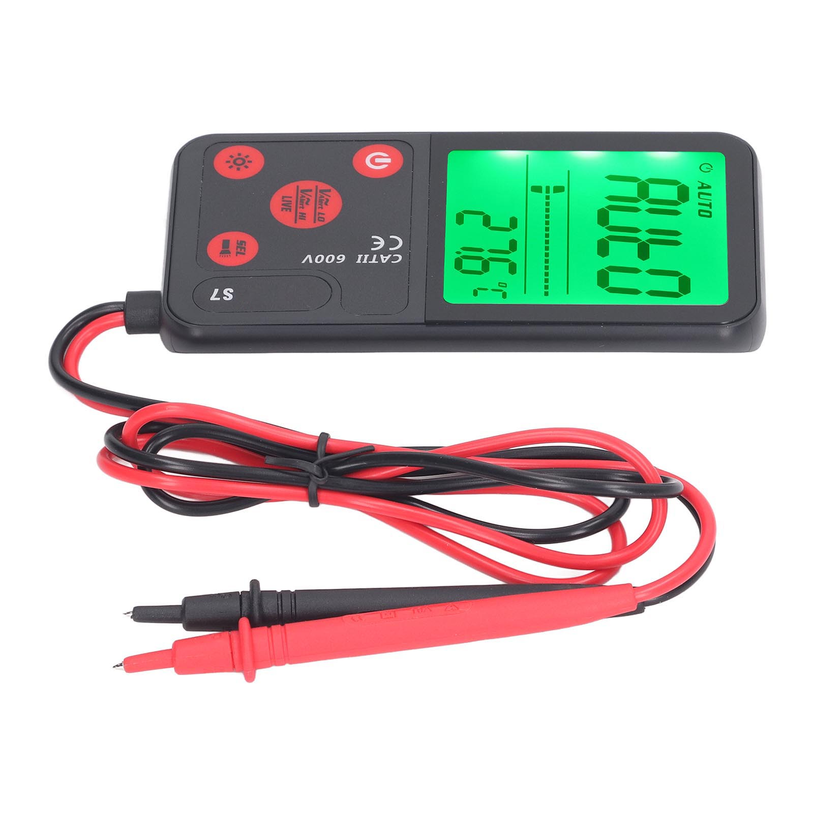 3,5-zoll-digitalmultimeter Mit 6000 Counts, Multifunktionaler Automatischer Erkennung Und Tragbarer Voltmeter-spannungsmesser