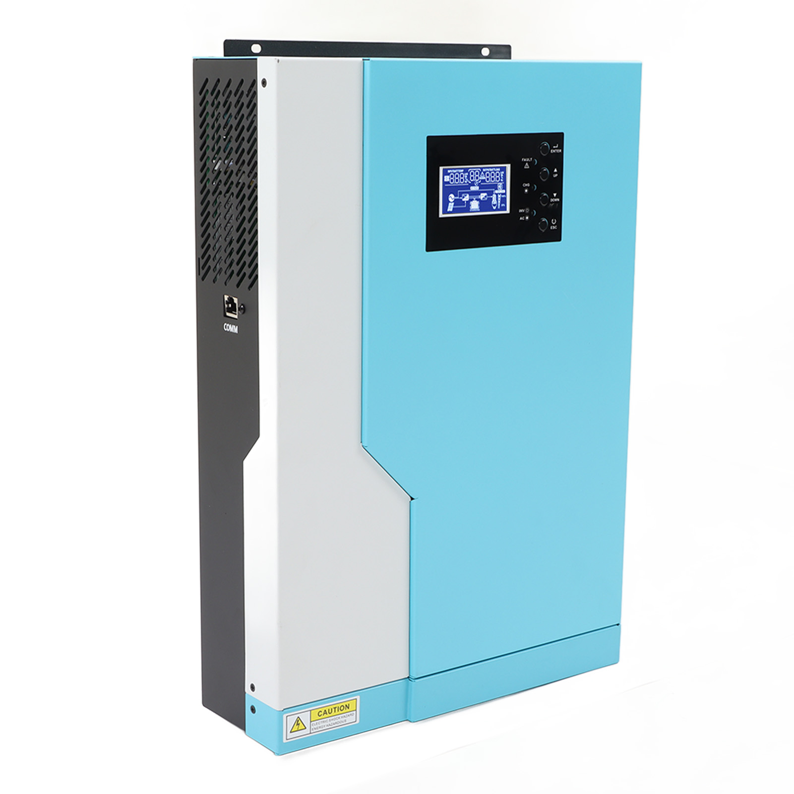 Mppt-solarwechselrichter Mit 24-v-dc-eingang, 4 Lademodi, Wlan-mppt-laderegler Für Klimaanlagen (230 V Ac)