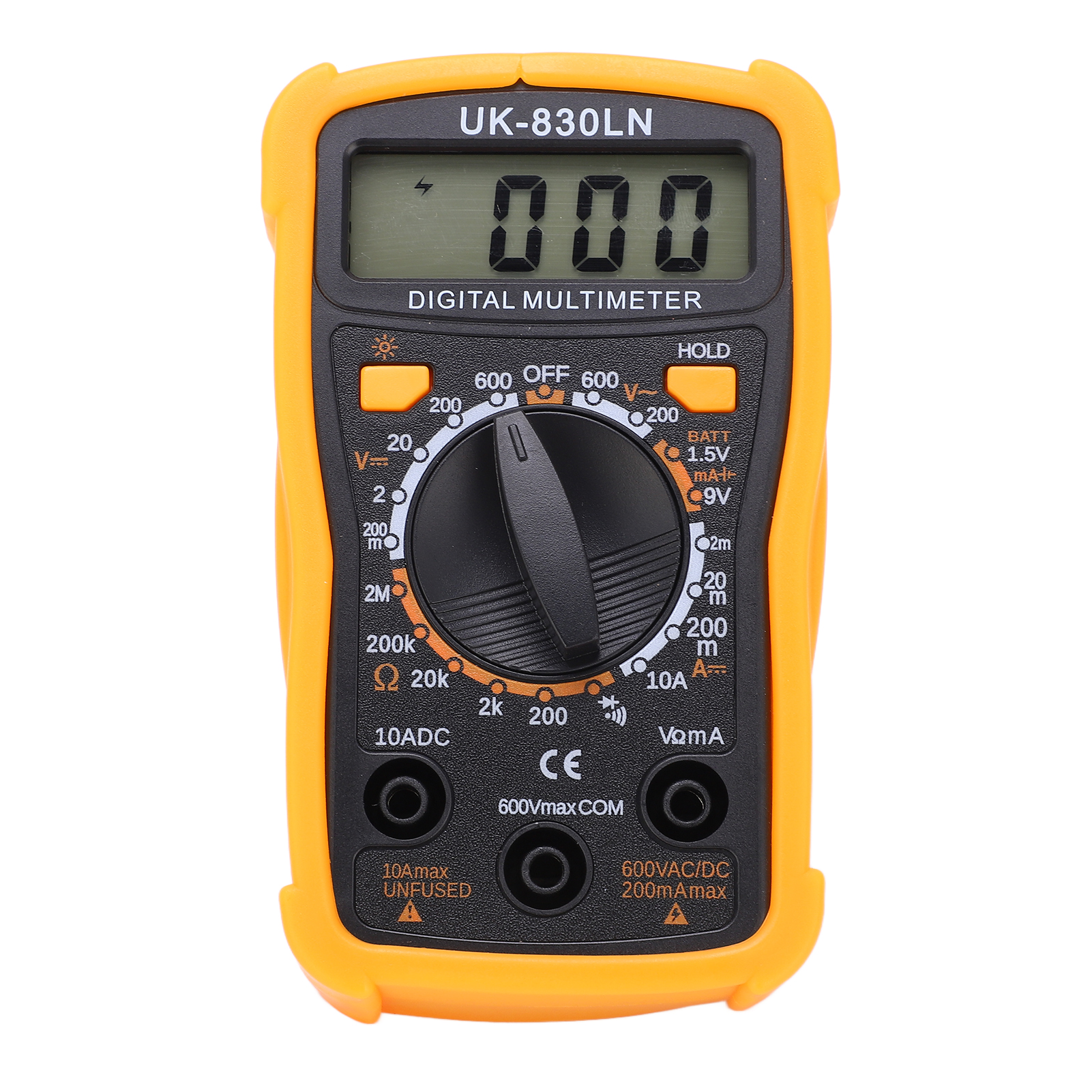 Uk‐830ln Digitales Universalmultimeter Mit Lcd-anzeige, Überlastschutz Und Hoher Genauigkeit Für Elektrische Prüfungen