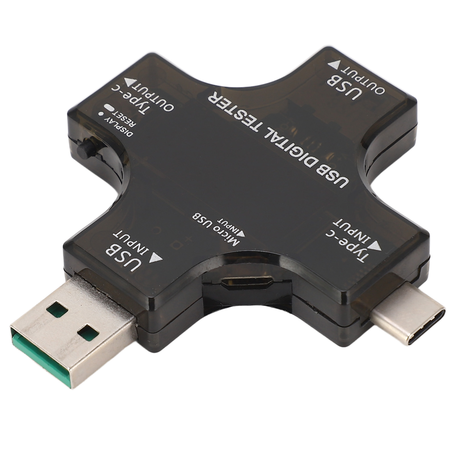 Typ-c-usb-spannungs- Und Strommessgerät Mit Farb-lcd-display, 2-in-1-schnittstelle, Bluetooth-kommunikation, Leistungsmesser 3,6 Bis 32 V