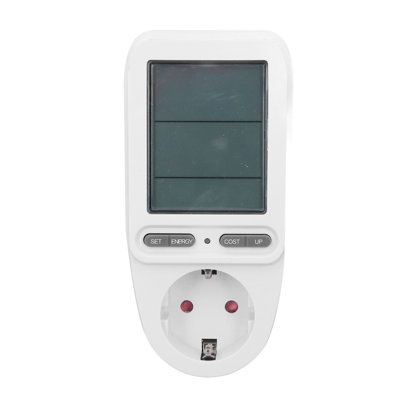 Multifunktionaler, Intelligenter Stromverbrauchsmonitor Mit Abs-gehäuse Und Zählersteckdose Für 230-v-stecker (de-stecker)