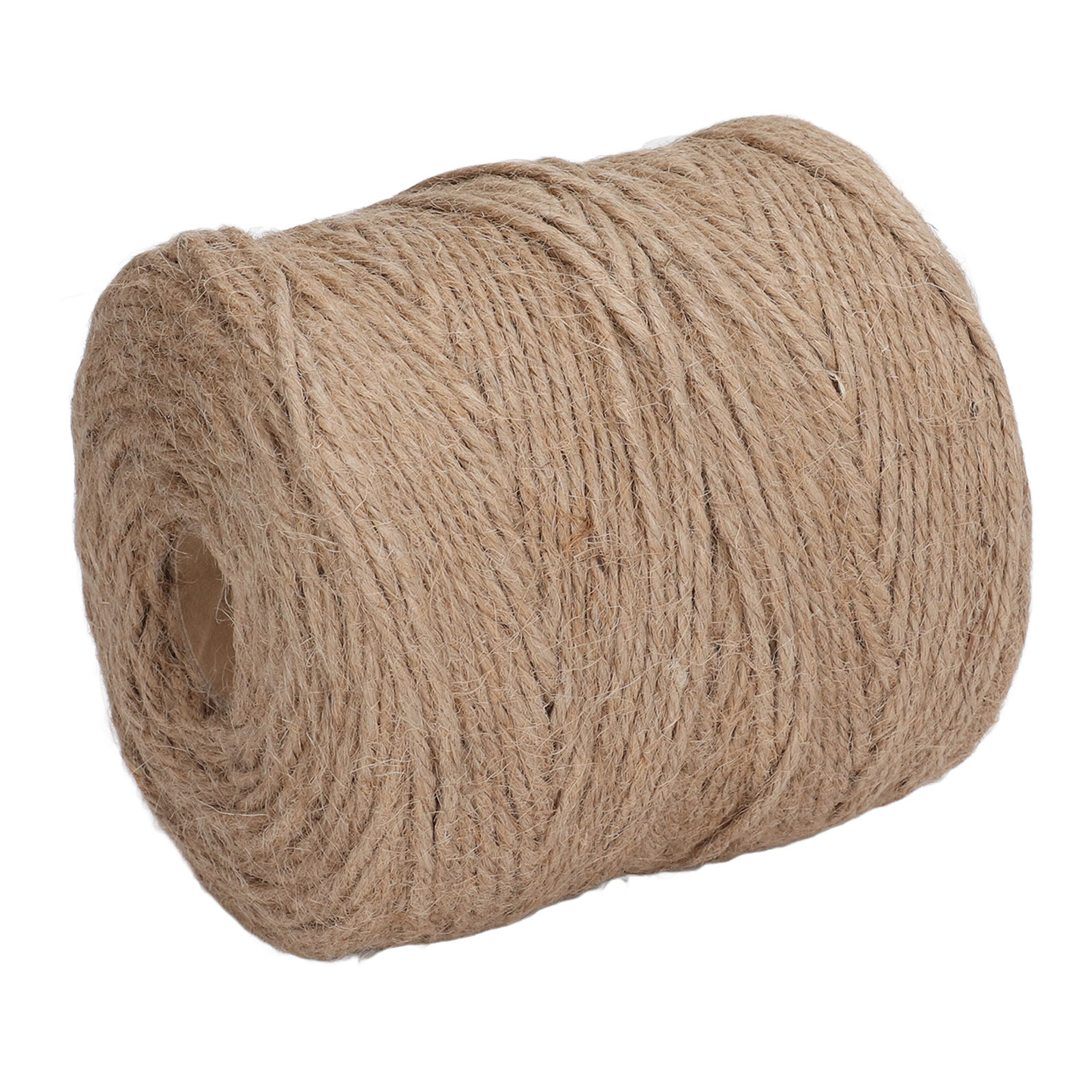 200 M Naturjute-schnur, 3 Mm Durchmesser, 4-strängig, Sicherheits-hanfseil Für Diy-bastelarbeiten, Kunst, Partydekoration Und Herstellung