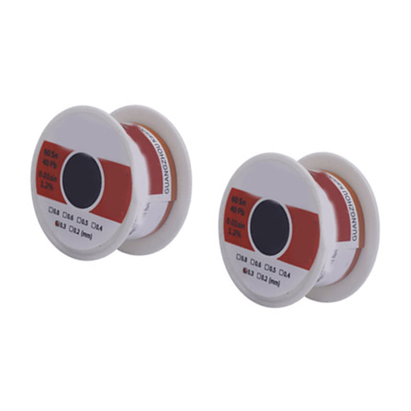 2 Rollen Lötzinn-set, 0,5 Mm, 50 G, Rückstandsarm, Stabil, Für Led-computer
