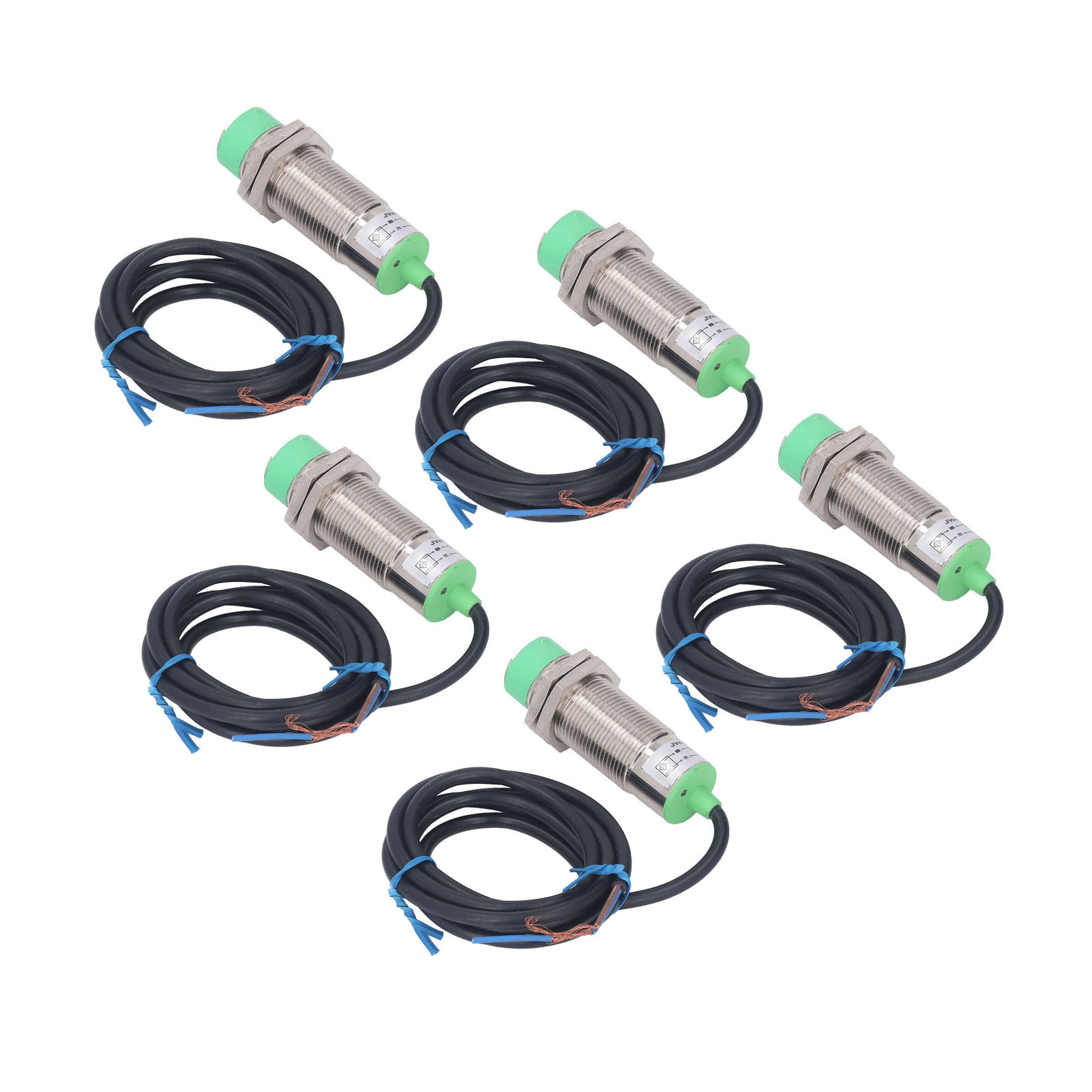 5 Stück Induktive Näherungsschalter Lj24a3 10 J Ez M24 X 1,5 2-draht-no-annäherungssensor Für Werkzeugmaschinen 90–250 V Ac