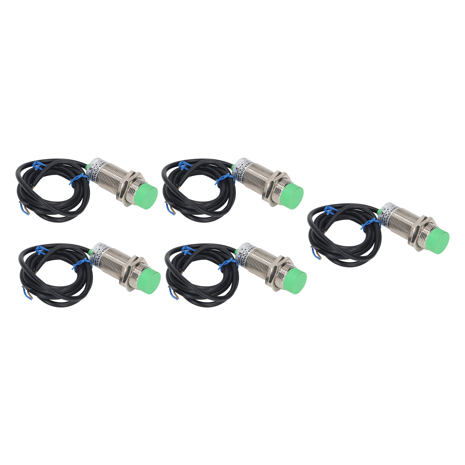 5 Stück Induktive Näherungsschalter Npn, Abs-aluminiumlegierung, Ip65 Wasserdicht, Nicht Eingebetteter Annäherungssensor, 6–36 V Dc